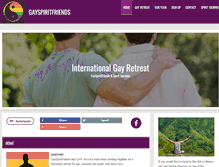 Tablet Screenshot of gayspiritfriends.com